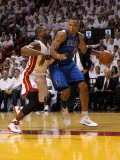 Dallas Mavericks v Miami Heat - Game One  Miami  FL - MAY 31: Shawn Marion and Dwyane Wade