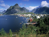 Reine Village  Moskenesoya  Lofoten Islands  Norway