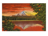 Mt Hood at Sunrise  Lost Lake  Oregon