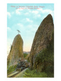 Pillars of Hercules  Columbia River  Oregon