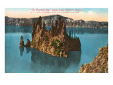 Phantom Ship  Crater Lake  Oregon