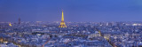 Eiffel Tower and Skyline of Paris  France