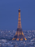 Eiffel Tower and Skyline of Paris  France