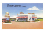 Hicks's Drive-In Restaurant  Roadside Retro