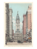 Broad Street  City Hall  Philadelphia  Pennsylvania