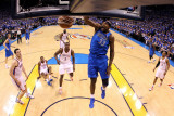 Dallas Mavericks v Oklahoma City Thunder - Game Three  Oklahoma City  OK - MAY 21: Brendan Haywood
