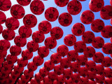 Taiwan  Kaohsiung  Cijin Island  Chinese Lanterns at Tianhou Temple
