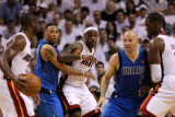 Dallas Mavericks v Miami Heat - Game One  Miami  FL - MAY 31: Dwyane Wade  LeBron James  Shawn Mari