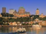 Chateau Frontenac  Quebec City  Quebec  Canada