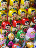 Lithuania  Vilnius  Russian Matryoshka Dolls in Souvenir Market