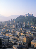 Alt Stadt and Hohensalzburg Fortress  Salzburg  Austria