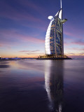 United Arab Emirates (UAE)  Dubai  the Burj Dubai Hotel at Night