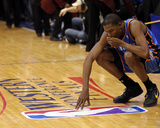 Oklahoma City Thunder v Dallas Mavericks - Game Five  Dallas  TX - MAY 25: Kevin Durant