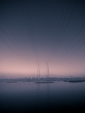 Electricity Pylons Crossing over the Nile