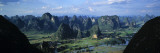 Panoramic View from Moon Hill  Yangshuo  Guangxi Province  China