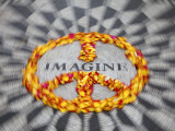 Mosaic Commemorting John Lennon  Strawberry Fields  Central Park  Manhattan  New York City  USA