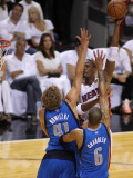 Dallas Mavericks v Miami Heat - Game One  Miami  FL - MAY 31: Chris Bosh  Dirk Nowitzki and Tyson C