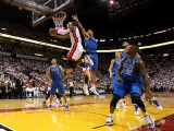 Dallas Mavericks v Miami Heat - Game One  Miami  FL - MAY 31: Dwyane Wade  Shawn Marion and Jason K