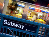 USA  New York City  Diner in Midtown Manhattan