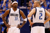 Oklahoma City Thunder v Dallas Mavericks - Game Five  Dallas  TX - MAY 25: Jason Terry and Jason Ki