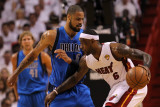 Dallas Mavericks v Miami Heat - Game One  Miami  FL - MAY 31: LeBron James and Tyson Chandler
