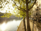 River Seine and Ile St Louis  Paris  France