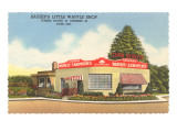 Sauzer's Little Waffle Shop  Roadside Retro