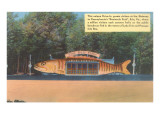 Fish-Shaped Drive-In  Roadside Retro