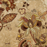 European Floral on Beige II