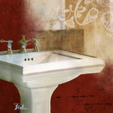Red Bathroom & Ornaments II