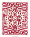 Woodcut in Red I