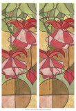 2-Up Stain Glass Floral II