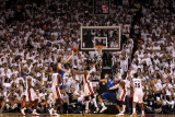 Dallas Mavericks v Miami Heat - Game Two  Miami  FL - JUNE 02: Dirk Nowitzki and Udonis Haslem