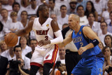 Dallas Mavericks v Miami Heat - Game Two  Miami  FL - JUNE 02: Dwyane Wade and Jason Kidd