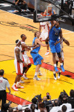 Dallas Mavericks v Miami Heat - Game One  Miami  FL - MAY 31: Brendan Haywood  Dirk Nowitzki  Chris