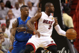 Dallas Mavericks v Miami Heat - Game Two  Miami  FL - JUNE 02: Dwyane Wade and DeShawn Stevenson