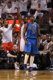 Dallas Mavericks v Miami Heat - Game Two  Miami  FL - JUNE 02: Dwyane Wade and Jason Terry