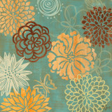 Floral Soiree II (Green)