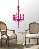 Hot Pink Classic Chandelier