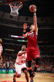Miami Heat v Chicago Bulls - Game Five  Chicago  IL - MAY 26: Mike Miller and Kurt Thomas
