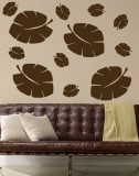 Brown Tropical Leaves