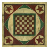 Small Antique Checkers