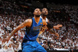 Dallas Mavericks v Miami Heat - Game Two  Miami  FL - JUNE 02: Tyson Chandler and Udonis Haslem
