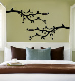 Black Branch With Birds