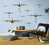 Bomber Airplanes - Army Green