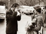 Benno Graziani and Kate Roosevelt-Whitney  Washington  October 1957