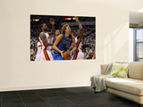 Dallas Mavericks v Miami Heat - Game Two  Miami  FL - JUNE 02: Dirk Nowitzki  Joel Anthony and Udon