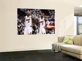 Dallas Mavericks v Miami Heat - Game Two  Miami  FL - JUNE 2: LeBron James and Dwyane Wade