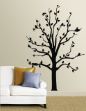 Black Tree With Birds