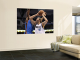 Oklahoma City Thunder v Dallas Mavericks - Game Two  Dallas  TX - MAY 19: Dirk Nowitzki and Serge I
